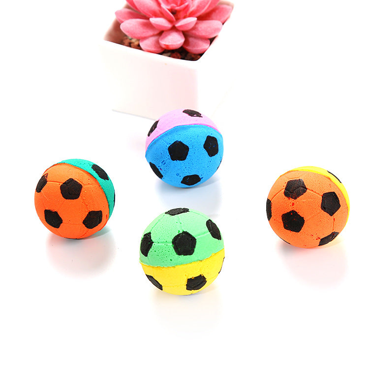 Foam Marbles Football Modeling Cat Toy