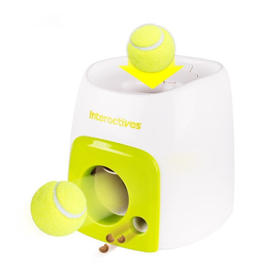 Pet Dog Baseball Food Reward Machine