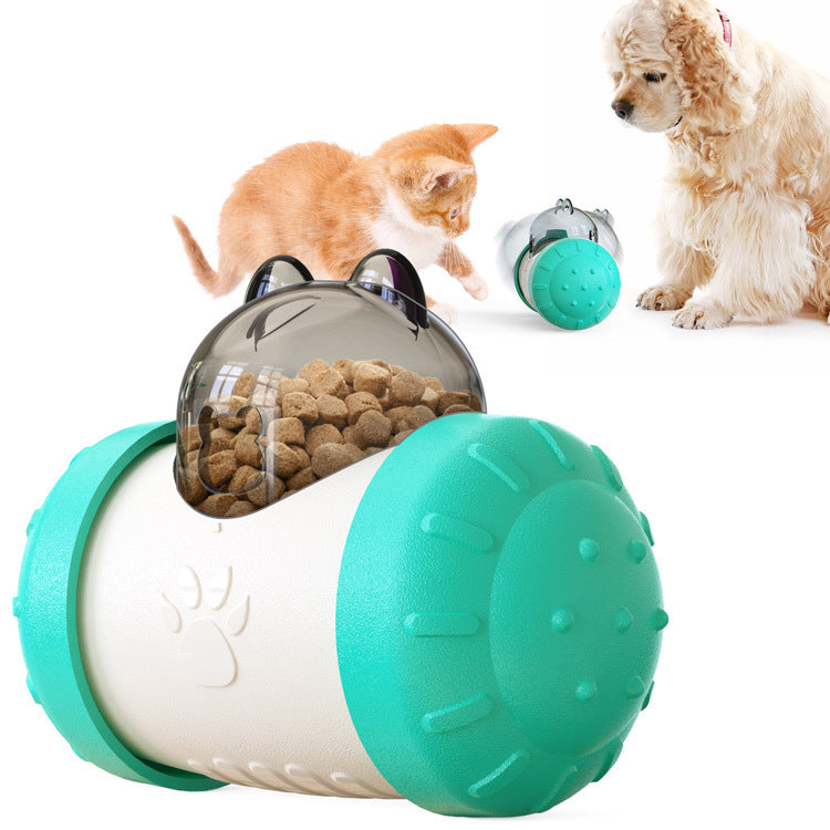 Pets Toys Dog Cat Leaking Food Ball Educational Interactive Toys Swing Bear Slow Food Ball